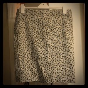 J Crew textured skirt